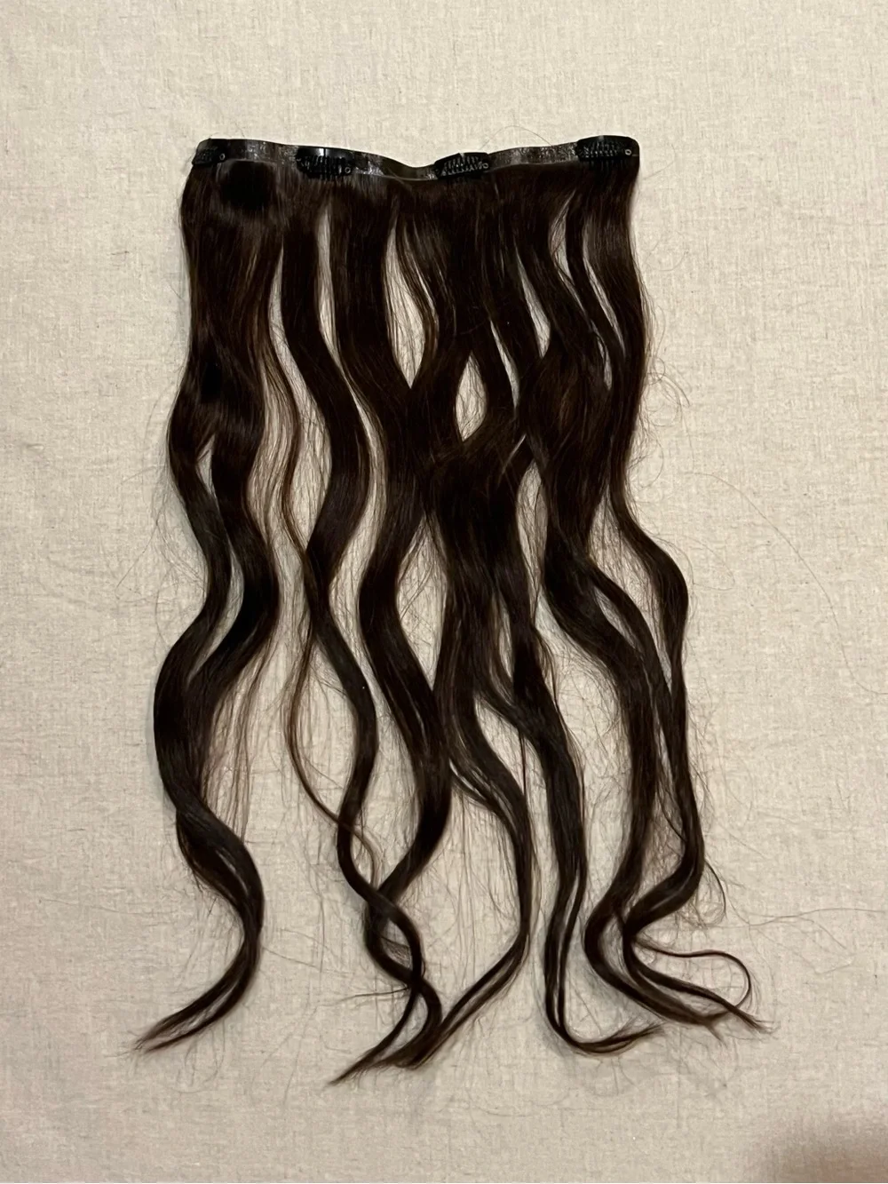 Barely Xtensions Ultra Seamless Hair Extensions Dark Brown 18
